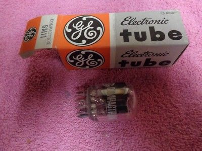 NOS Vintage Radio TV Amplifier Ham CB Transmit Tube GE 6M11 Classic Parts