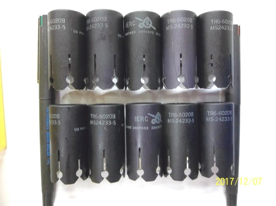 10 each, IERC type TR6-6020B tube shields for 12AX7 and others