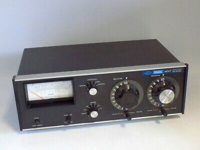 VERY NICE DRAKE MN-7 300 WATT 160-10 ANTENNA TUNER FOR TR-7 LINE & ORIG. MANUAL