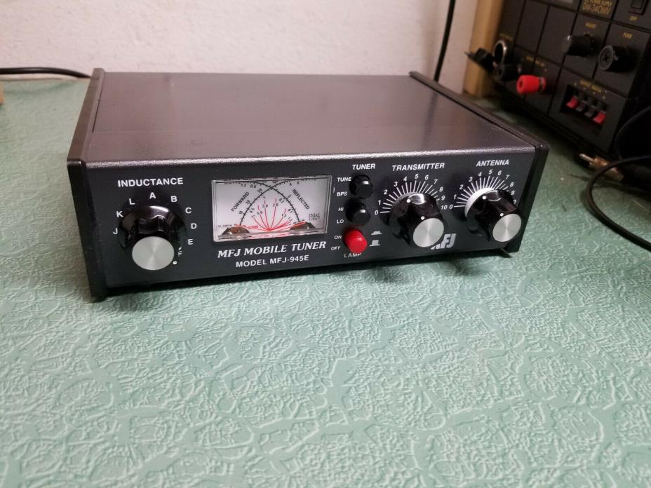 MFJ 945E Mobile Tuner, Covers 1.8 - 60 MHZ, 300 Watts