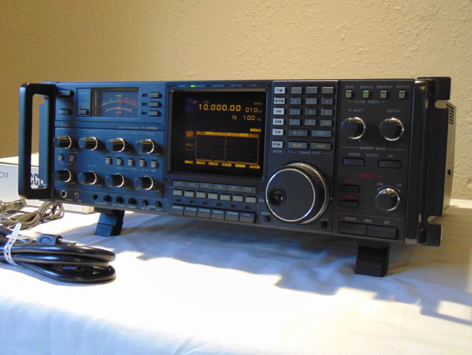 ICOM IC-R9000 WIDEBAND RECEIVER WITH EXTRAS IN SPECTACULAR CONDITION