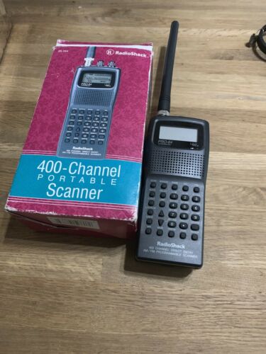 Pro 64 Radio Shack 400 Channel Portable Scanner