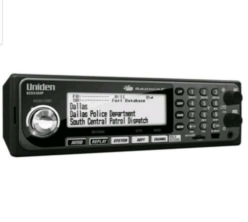 Uniden Bearcat BCD536HP Digital Mobile Scanner TrunkTracker V