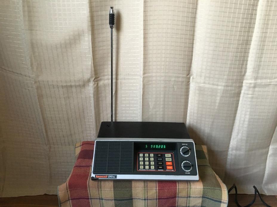 Bearcat 210XL Police Fire 18 Channel Programmable Base Scanner