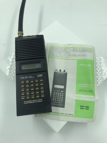 REALISTIC PRO-30 SCANNING RECEIVER 20-131