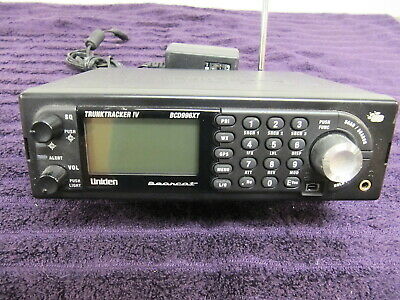 Uniden BearCat TrunkTracker IV Digital Scanner w/AC Adapter, Antenna