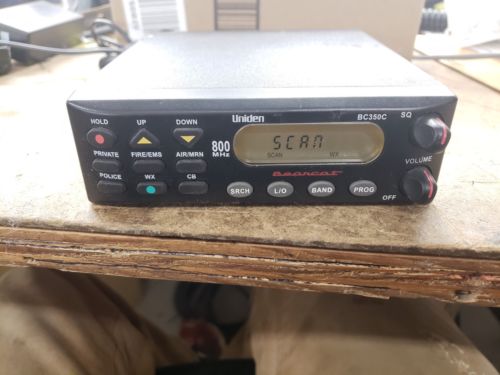 uniden bearcat scanner bc350c