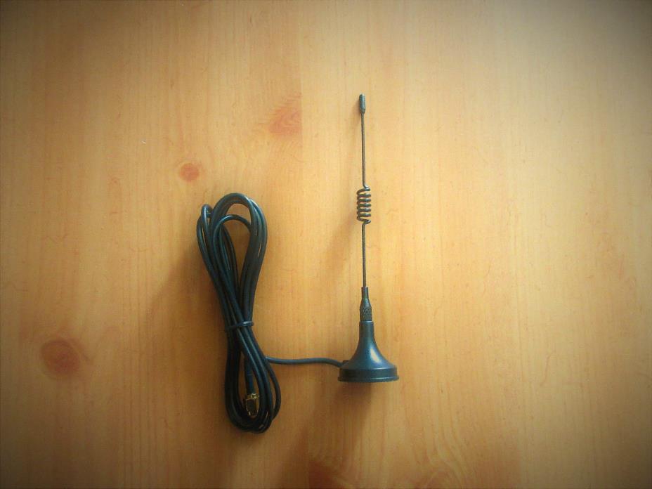 MAGNET MOUNT 800 MHZ SCANNER ANTENNA POLICE SECURITY SMA HOME PATROL