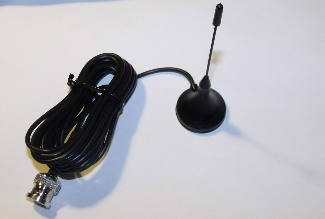 POLICE SCANNER ANTENNA MINI MAG MOUNT 1/4 WAVE 800 MHZ BC246T BC296D BC95XLT