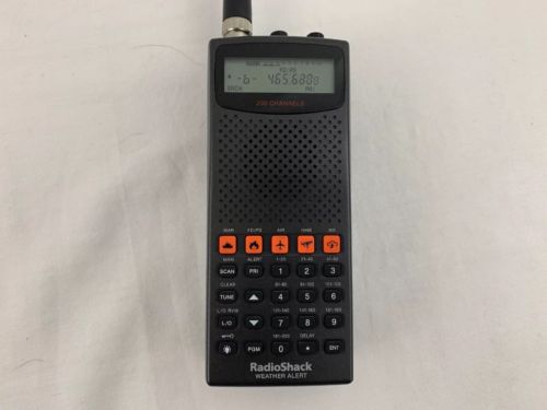 Radio Shack 20-315 PRO-82 200ch Scanner Ham Air Marine Fire Police Weather Alert
