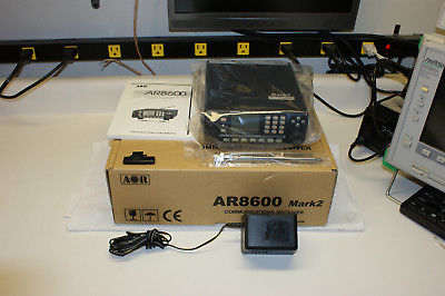 AOR AR8600 Mark2 All Mode Communications Receiver. Unblocked. 530 kHz-2.040 GHZ.