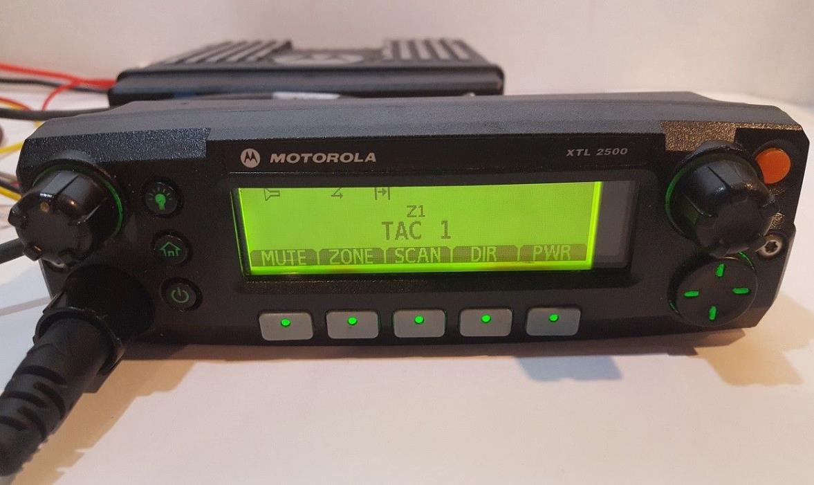 Motorola XTL2500 700/800 MHz Remote Mount P25 Digital Mobile Radio M21URM9PW1AN
