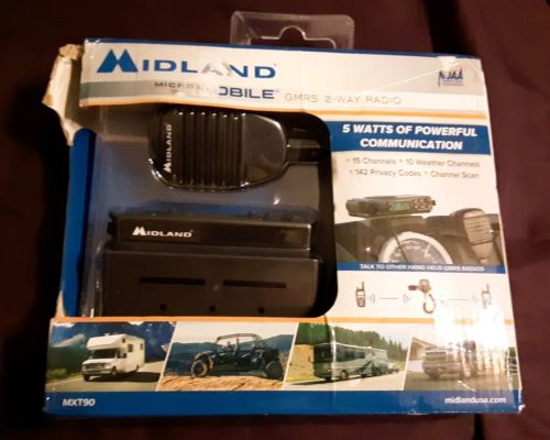 Midland Micro Mobile GMRS 2 Way Radio MXT90 New Sealed