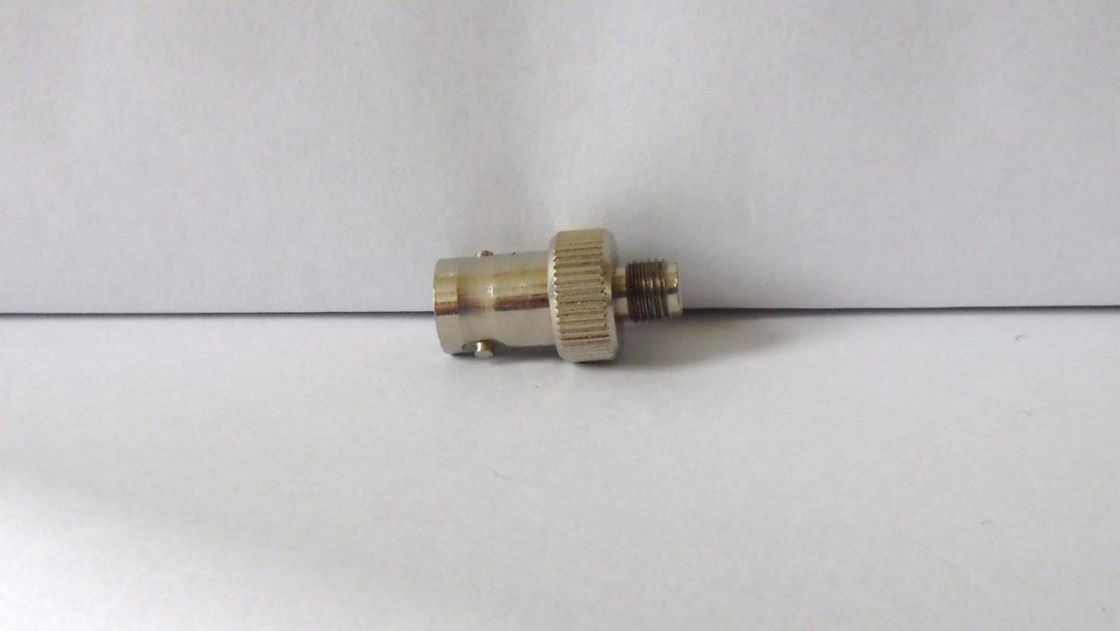 5880348B33 Motorola SMA Female to BNC Female Test Adapter/Converter XPR Series