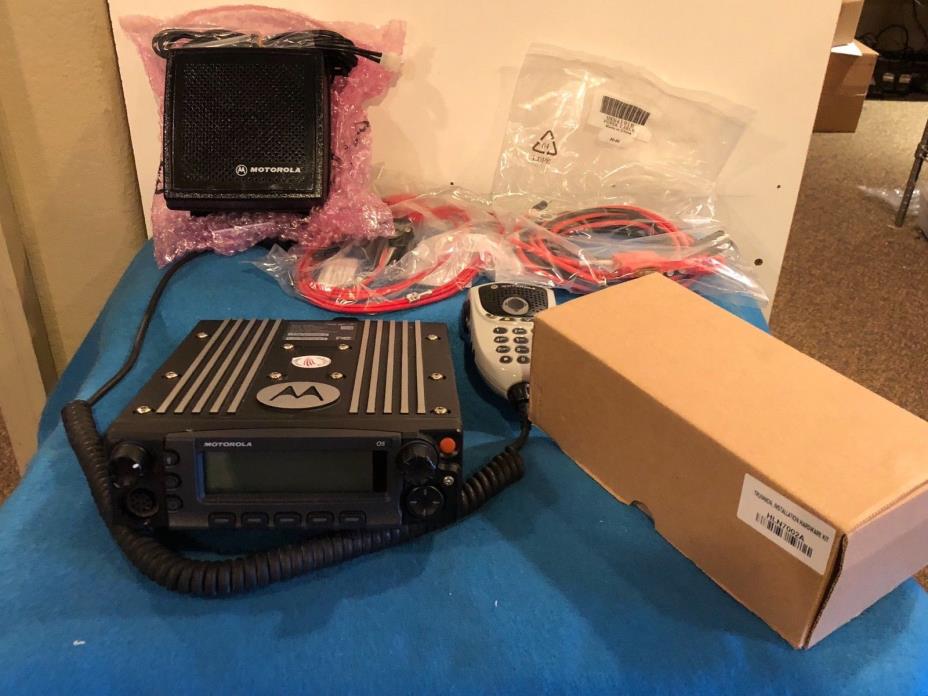 MOTOROLA APX 6500 VHF WITH PHASE 2 TDMA AND ENCRYPTION  & ACCESSORIES