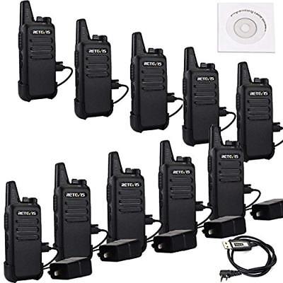RT22 Two Way Radios License-free Rechargeable Walkie Talkies 16 CH VOX Channel