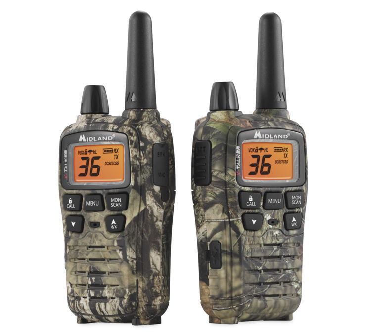 MIDLAND 36 CHANNEL X-TALKER TWO WAY RADIO T75 MOSSY OAK NOS
