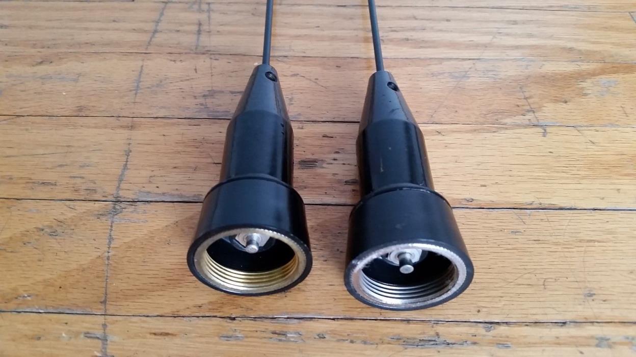2x Motorola ect VHF UHF Dual Band ant. 136 to 512. 3/4 Mount. USED GOOD SHAPE .