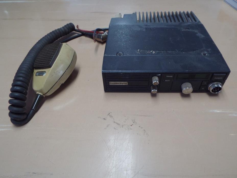 Vintage Canadian Marconi Mobile FM radio, UHF high band, no power cable to test