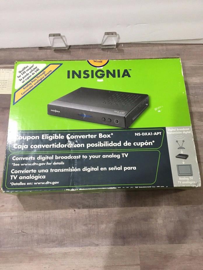 Insignia NS-DXAI Digital to Analog Converter Box TV Tuner Unopened Box NEW