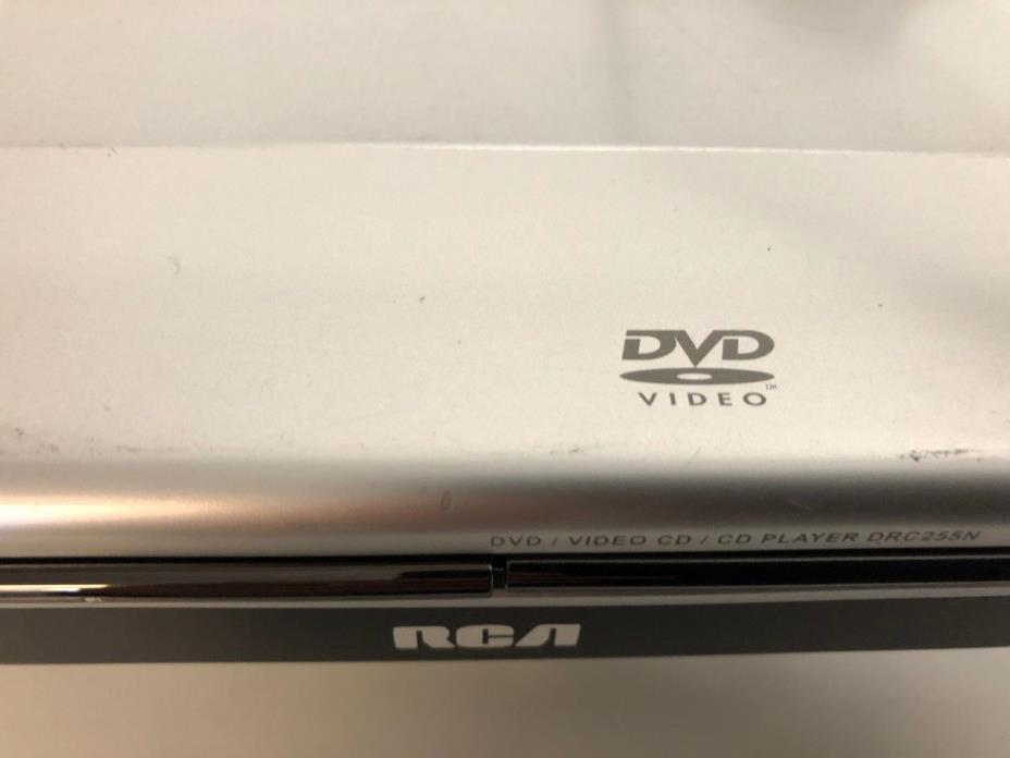 RCA DVD Player DRC255N HDMI Tested Works Nicely Cords Included