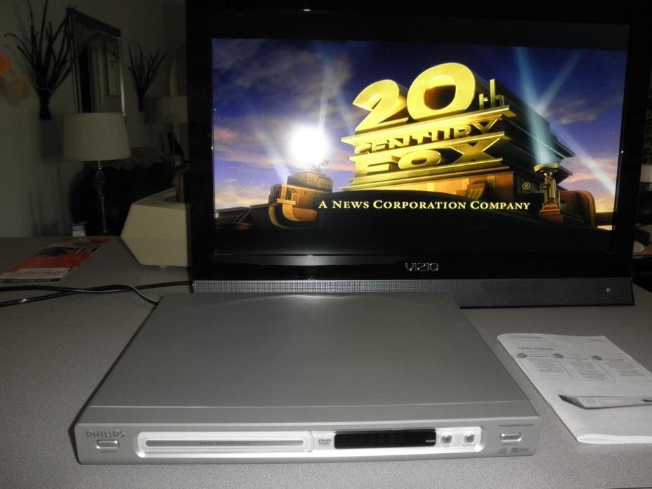 PHILIPS DVD622/37 CD / DVD Video Player w/ progressive scan Ex.Cond. - No Remote