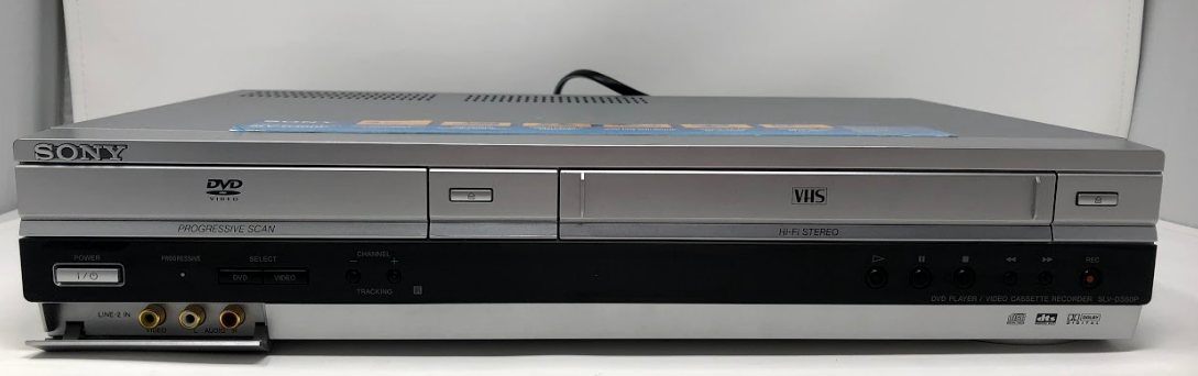 Sony SLV-D360P VCR DVD Combo Player Recorder 4 Head HiFi Progressive Scan