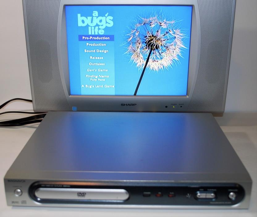 Magnavox MDV456/17 Progressive Scan DVD Video Player NO Remote