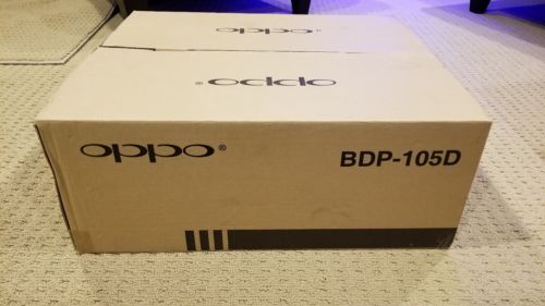 Oppo BDP-105D Blu-ray Player - Darbee Edition - Perfect Condition - Complete
