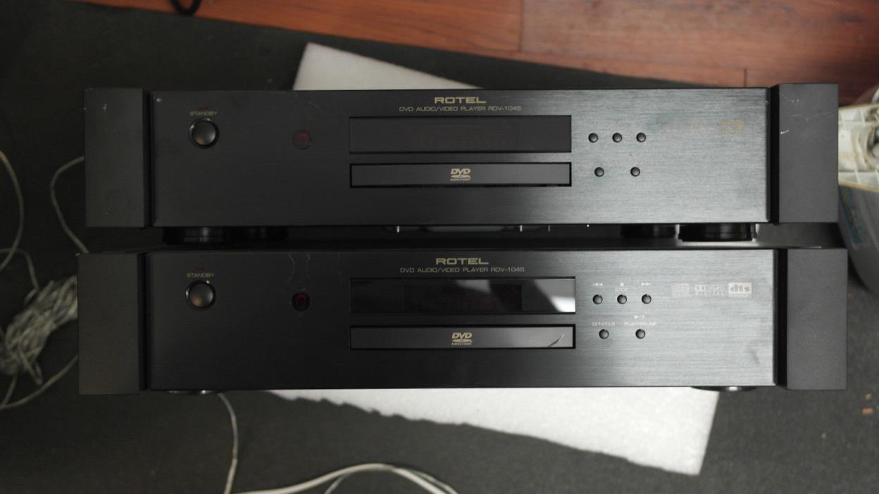 Rotel RDV-1045 DVD/ DVD AUDIO/ CD Player No Remote