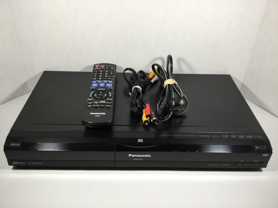 Panasonic DMR-EZ28 DVD Recorder Player HDMI Digital Tuner 1080p W Remote & Cable