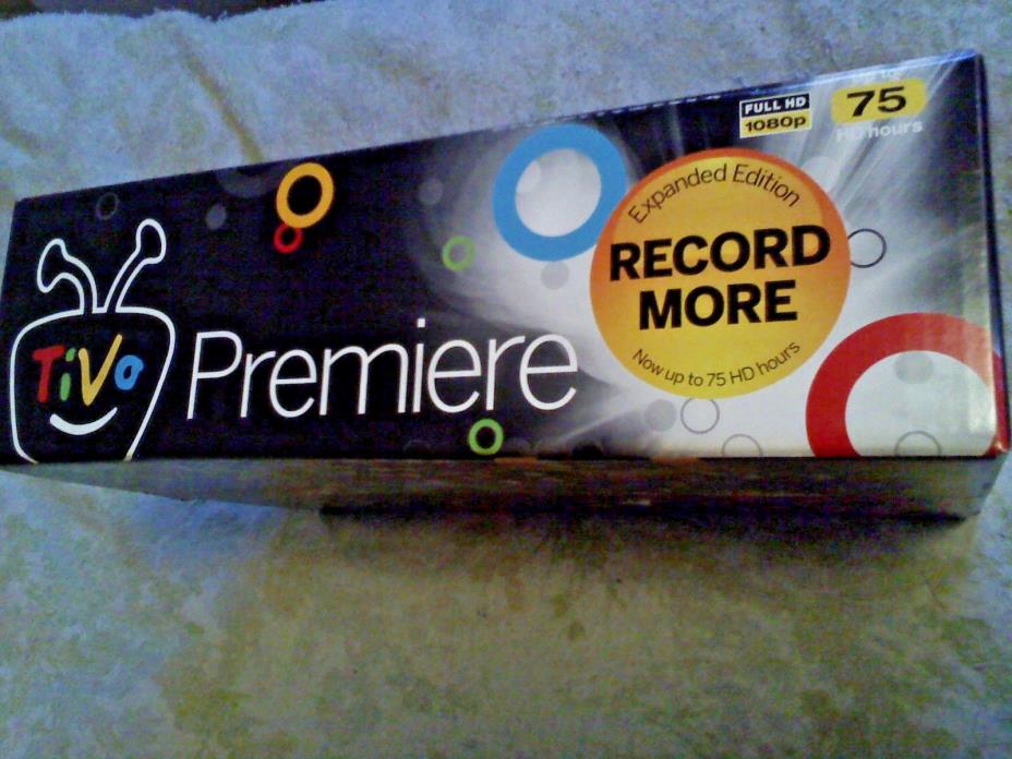 Tivo Premiere TCD746500 Series 4 Antenna Cable DVR 500GB HDD In Original Box