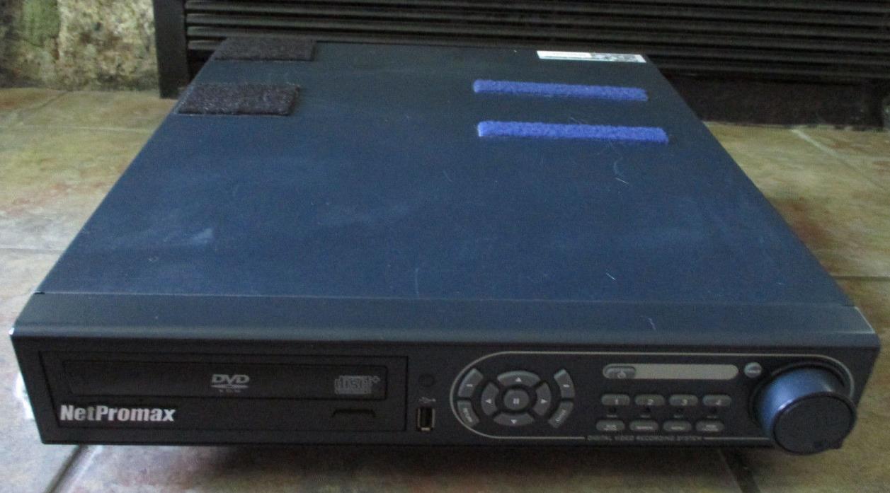 NetPromax Edge View MX-412 Digital Video Recorder / DVR. 100-240V AC.