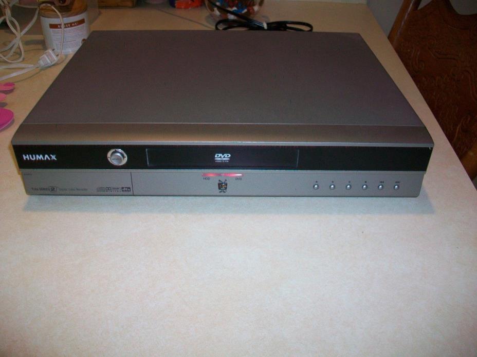Humax DRT800 Tivo Series2 DVR 80Hr-DVD R/RW-Drive-Prepaid Lifetime Subscription