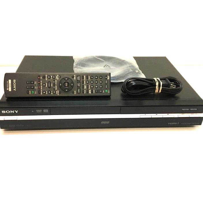 Sony RDR-HX780 160 GB HDD DVD Recorder HDMI Upscaling w/ Original Remote TESTED