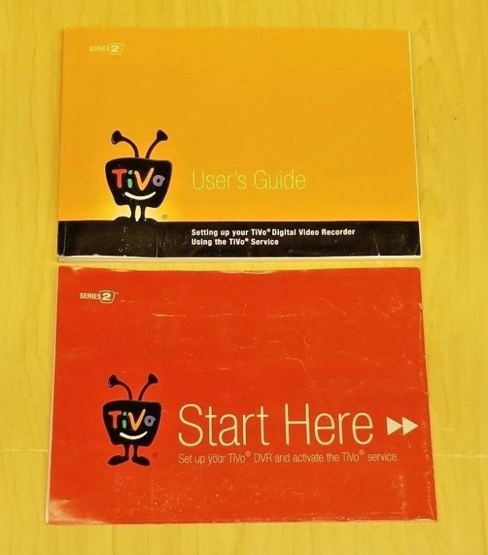 TIVO Digital Video Recorder - User's Guide MANUAL ONLY - Series 2