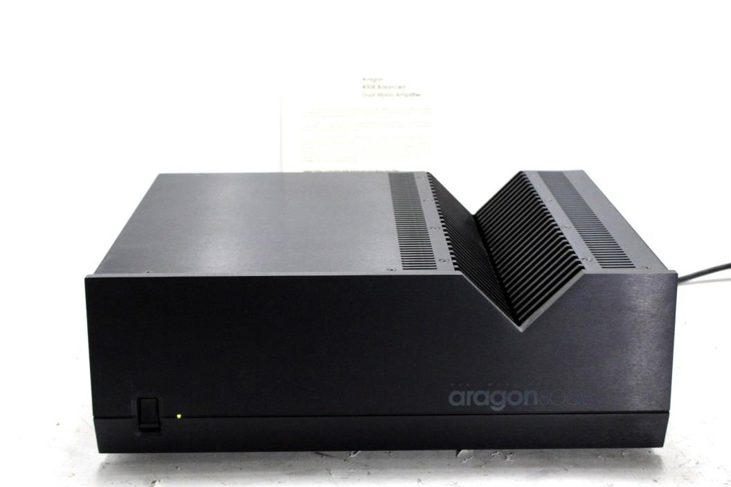 Aragon 8008BB Stereo Balanced Dual Mono Amplifier
