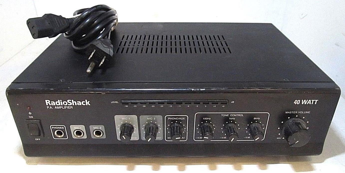 RadioShack 32-2054 40 Watt PA Amplifier