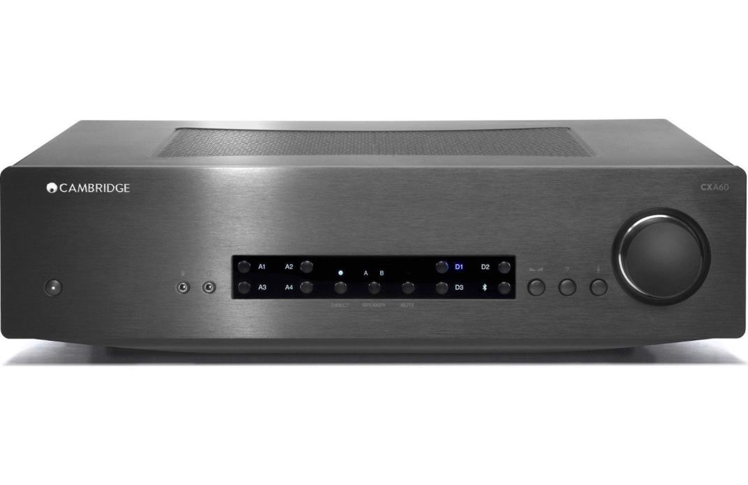 Cambridge Audio CXA60 - Stereo integrated amp with built in DAC.
