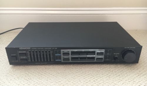 Kenwood Stereo Control Amplifier Pre-Amp KC-105 - for PARTS OR REPAIR