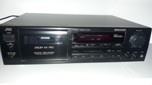 JVC TD-R462 Dolby HX Pro Quick Reverse DDRP Single Cassette Deck Player