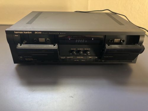 Vintage Harman/Kardon DC 5300 Dual Cassette Player Recorder