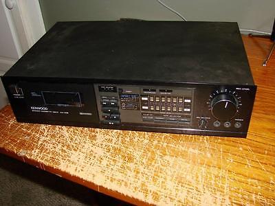Kenwood Cassette Tape Deck Model KX-32B Powers Up Needs Repair