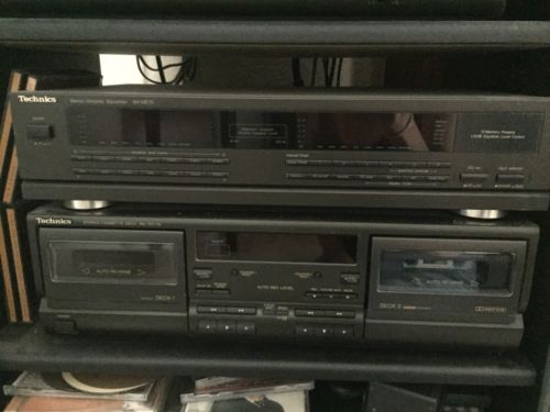 Technics RS-TR170 Stereo Double Dual Cassette Deck Digital Auto Reverse Dolby B