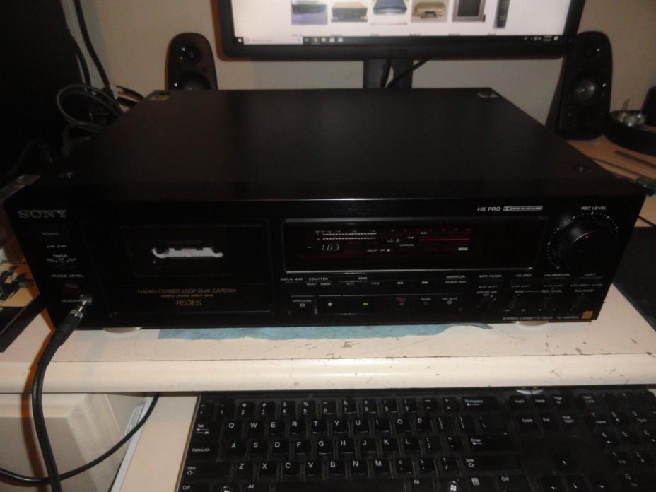 Sony TC-K850ES 3 head Quartz locked Direct Drive