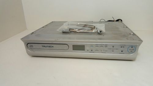 Trutech Under Cabinet Space Saving Kitchen CD + Radio Player w Remote