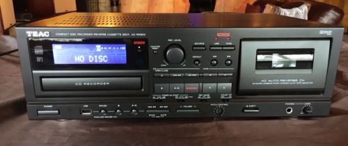 TEAC AD-RW900 USB CD Player Cassette Deck Recorder Burner Transfer Audio Media