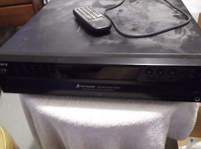 a Sony 5 cd changer disc ex-chage system and works
