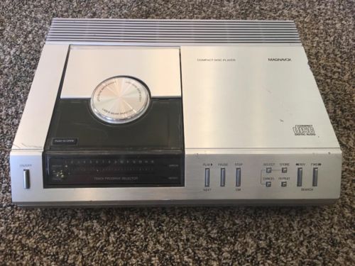 Vintage Magnavox FD1000 FD 1000 Home Theater Silver Compact Disc CD Player PARTS