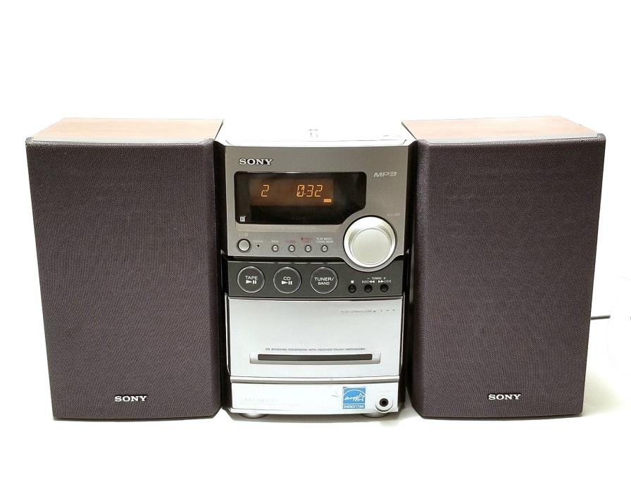 Sony CMT-NEZ30 Micro HiFi Component Stereo System CD/Cassette Player AM/FM Radio